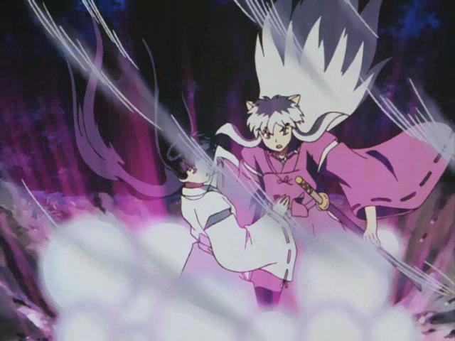 Otaku Gallery  / Anime e Manga / Inu-Yasha / Screen Shots / Episodi / 023 - La voce di Kagome e il bacio di Kikyo / 112.jpg